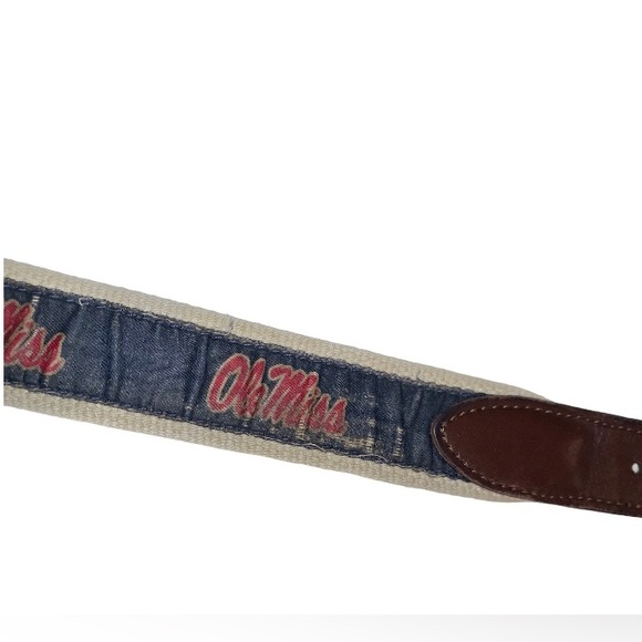 Vineyard Vines boys Sz 24 Ole Miss Belt youth size M - Picture 9 of 10